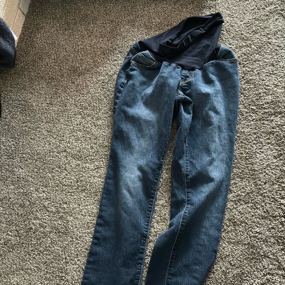 Indigo Blue Small Maternity jeans
